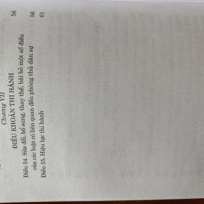 Sách -  Luật Phòng Thủ Dân Sự