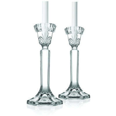 Bộ 2 chân nến Godinger Dublin Tapered Candlesticks Hàng chính hãng