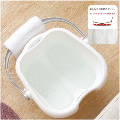 Chậu ngâm chân thư giãn (Foot Massage) Inomata Relax Ashiyu 13L - Hàng nội địa Nhật Bản |#Made in Japan| |#Nhập khẩu chính hãng| |#Mẫu Mới|