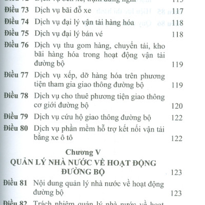 Luật Đường Bộ Năm 2024