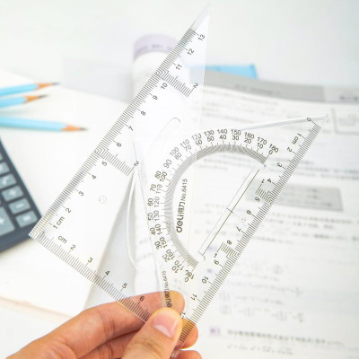 Bộ 2 Thước Deli 6415