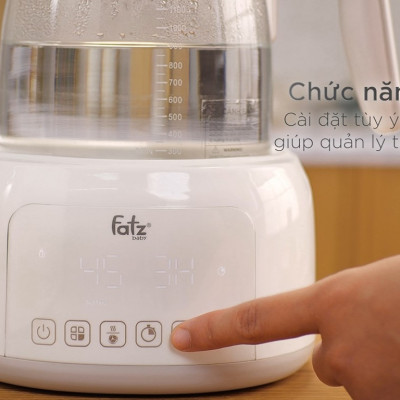 MÁY ĐUN NƯỚC VÀ HÂM NƯỚC PHA SỮA ĐIỆN TỬ QUICK 12 FATZBABY - FB3503BH