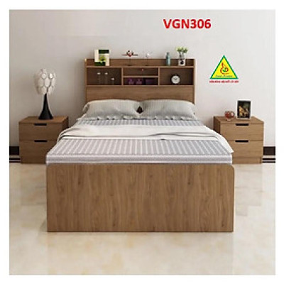 Giường ngủ đơn giản theo phong cách hiện đại VGN305 - Nội thất lắp ráp Viendong Adv