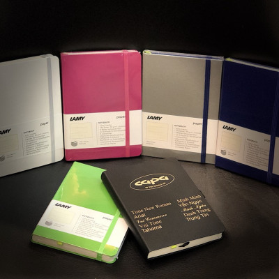 Gift Set Lamy Notebook A6 Softcover White + Lamy Al-Star Black - GSA6-Al0020