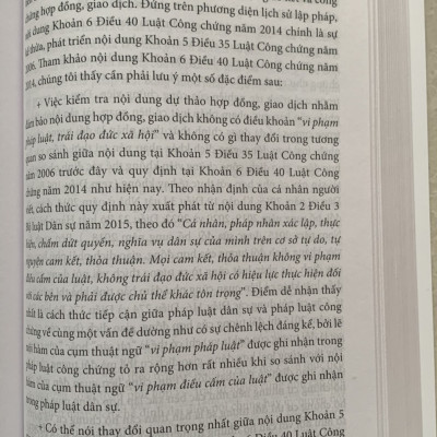 Bình Luận Luật Công Chứng Năm 2014 