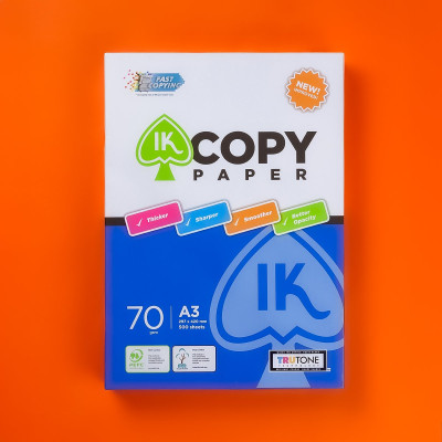 Ream giấy A3 70 gsm IK Copy (500 tờ)