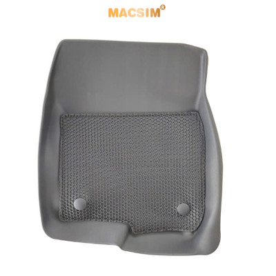 Thảm 2 lớp (sd3) dạng lưới lục giác cho Honda CRV 2017-2022 bề mặt cao su siêu sạch nhãn hiệu Macsim