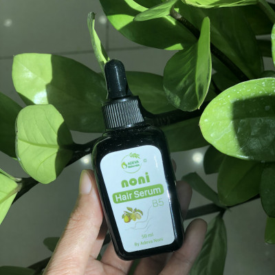 Serum dưỡng tóc Trái nhàu – Noni Hair Serum 50 ml - Phục hồi tóc hư tổn; Kích thích mọc tóc, giảm tóc gãy rụng; Giảm gàu, ngứa