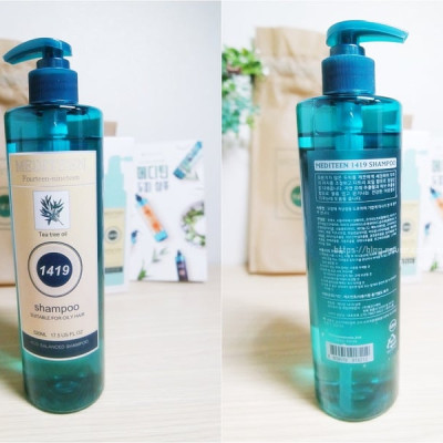 Dầu gội Mediteen 1419 kiểm soát dầu, sạch gàu, giảm rụng tóc Hàn Quốc 520ml
