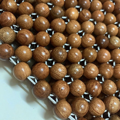 Chiếu Hạt Gỗ Hương Cao Cấp - Kích Thước 1,6mx2m hạt 1.2cm ( video , hình thật )