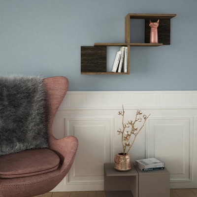 Kệ Treo Tường Phòng Khách SMLIFE Wilfred