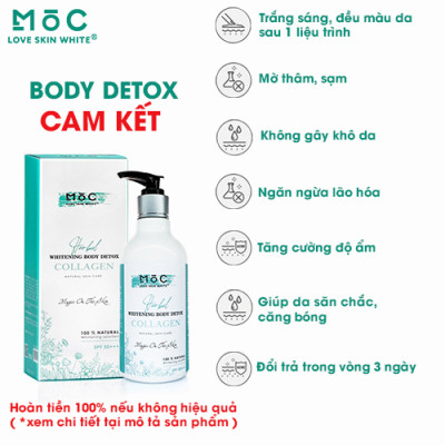 SỮA Ủ THẢI ĐỘC TRUYỀN TRẮNG - COLLAGEN /300G  - MỘC