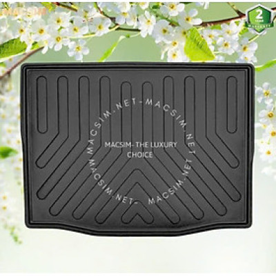 Thảm lót cốp ô tô nhựa TPU Honda HR-V third generation 2023 + Nhãn hiệu Macsim