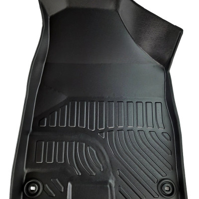 Thảm lót sàn xe ô tô Acura MDX 2014 - nay Nhãn hiệu Macsim chất liệu nhựa TPE cao cấp màu đen