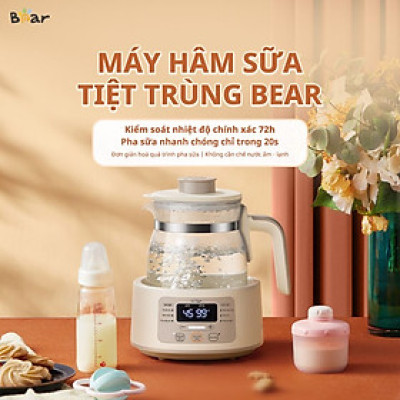 Máy đun nước hâm sữa Bear WW-4H12L Hàng chính hãng