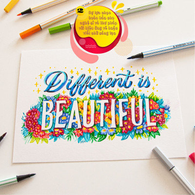 Combo bút lông màu STABILO Pen 68 brush PN68BR - Bộ 8 màu (PN68BR-C8)