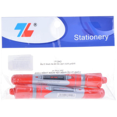 Vỉ 2 Bút Lông Dầu Thiên Long PM09