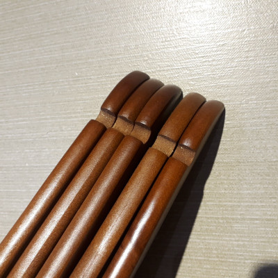 Combo Bộ 20 Móc Áo Gỗ Tam Giác Màu Nâu Cao Cấp