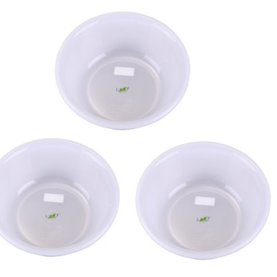 Combo 03 chậu nhựa tròn đa năng Inomata 2900ml - Nội địa Nhật Bản