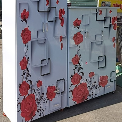 Combo 2 Tủ áo Juno Sofa tủ cao : ngang 85 x 1m8 và Tủ Thấp ngang 1m05 x Cao 1m6 