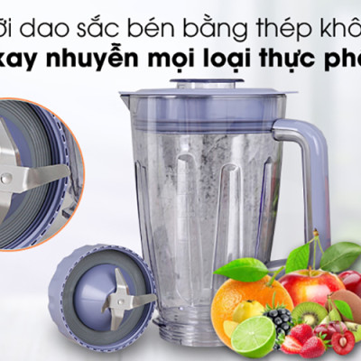 Máy xay sinh tố Philips HR2221/00 (700W) - Hàng Chính Hãng