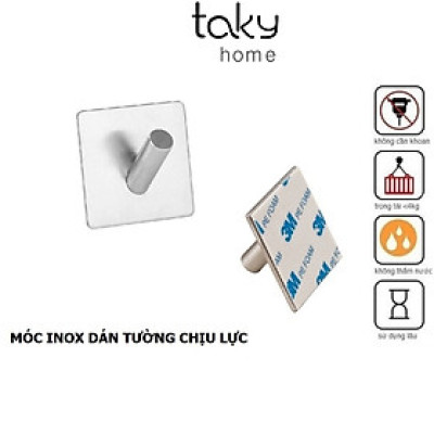 Móc Treo Đồ Đa Năng Dán Tường Chịu Lực, Móc Treo Quần Áo, Móc Treo Đồ Dùng Khu Bếp, Nhà Tắm, Móc Inox Siêu Chắc Chắn. TakyHome 2009