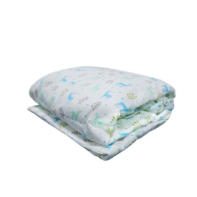 Bộ chăn gối baby hometex cotton hoa