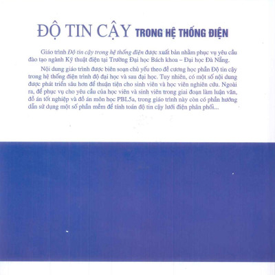 Độ Tin Cậy Trong Hệ Thống Điện