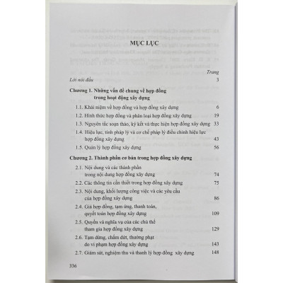 Hợp đồng trong xây dựng