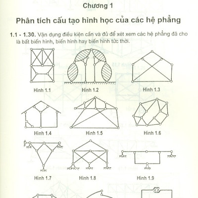 Bài Tập Cơ Học Kết Cấu - Tập 1 - Hệ Tĩnh Định (Tái bản năm 2020)
