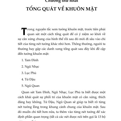 Sách - Nhân Tướng Học - Nhà Xuất Bản Tri Thức