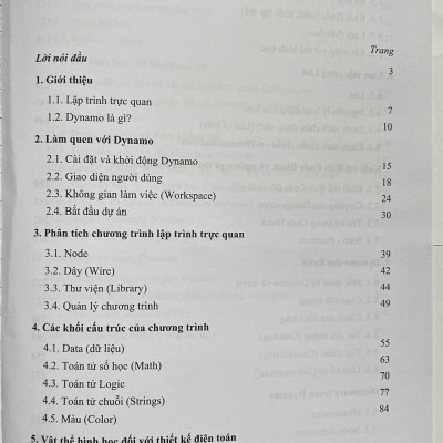 Sách - Ứng Dụng Dynamo Và Revit Trong Mô Hình Thông Tin Xây Dựng