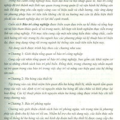 Bảo Trì Công Nghiệp 