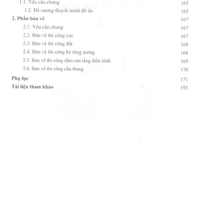Hướng Dẫn Đồ Án Kỹ Thuật Thi Công 1 (Tái bản)