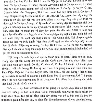 Cơ học kỹ thuật