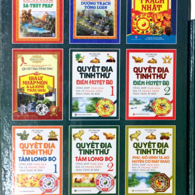 Quyết Địa Tinh Thư Điểm Huyệt Bộ - Tổng Hợp Tinh Hoa Địa Lý Phong Thủy Trân Tàng Bí Ẩn (Tập 1) - Võ Văn Ba (Tuệ Minh)