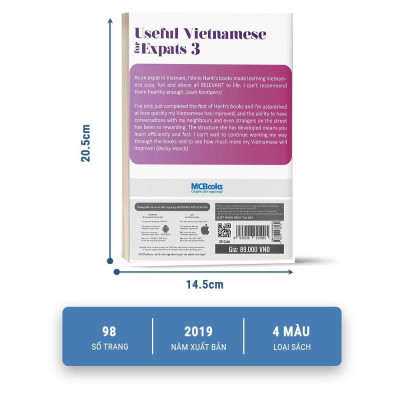 Sách Useful Vietnamese for Expats - 3 - MCBOOKS - BẢN QUYỀN