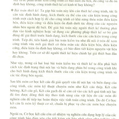 Cơ Học Kết Cấu - Tập 1 - Hệ Tĩnh Định