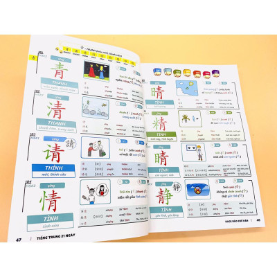 Hack Não 3000 Chữ Hán Tập 1 - Qua 2 Phương Pháp Câu Chuyện Chữ Hán + Chữ Hán Giống Nhau