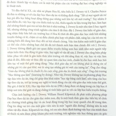 Học Tập Theo Dự Án Định Hướng Phát Triển Năng Lực Học Sinh - Dành Cho Cấp Thcs