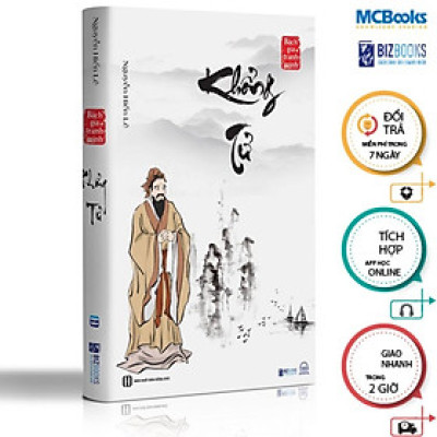 Sách - Khổng Tử - Nguyễn Hiến Lê - MCBooks