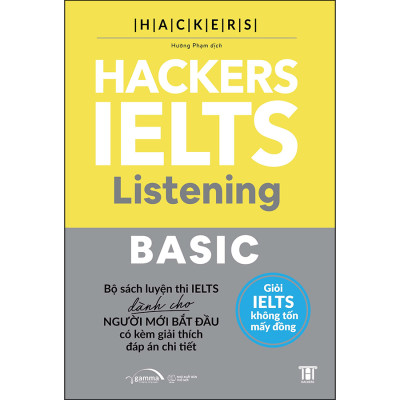 Combo 4 Cuốn: Bộ Hackers IELTS Basic