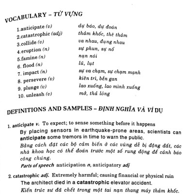 400 Từ Vựng Thiết Yếu Cho Người Thi TOEFL