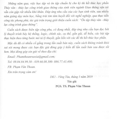 Ôn Tập Thủy Văn - Thủy Lực Công Trình Giao Thông