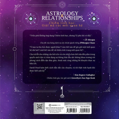 Chiêm Tinh Học: Giải Mã Các Mối Quan Hệ -  những đúc kết tinh hoa sau nhiều thập kỷ chuyên tâm nghiên cứu với lòng nhiệt thành vun đắp những mối quan hệ ngập tràn yêu thương trong suốt cuộc đời David