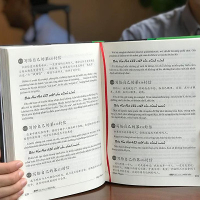 Sách- Combo 2 sách Bài tập luyện dịch tiếng Trung ứng dụng (Sơ -Trung cấp, Giao tiếp HSK có mp3 nghe, có đáp án) + 999 Bức Thư Viết Cho Chính mình (Song Ngữ Trung Việt Có Phiên Âm) + DVD tài liệu