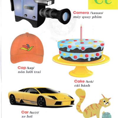 Từ Điển Tiếng Anh Bằng Hình Đầu Tiên Của Bé_HA