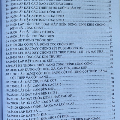 Đơn Giá Dự Toán Lắp Đặt Hệ Thống Kỹ Thuật, Lắp Đặt Máy Và Thiết Bị Công Nghệ - Tập 3