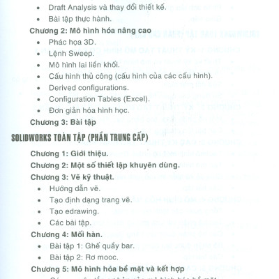 SOLIDWORKS TOÀN TẬP (Phần Sơ Cấp)