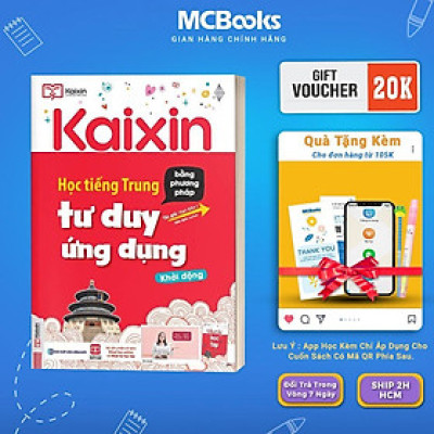 Sách - Học Tiếng Trung Bằng Phương Pháp Tư Duy Ứng Dụng - Khởi Động - MCBooks
